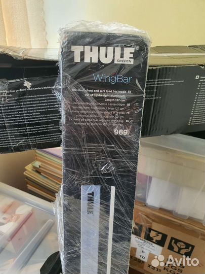 Поперечина на рейлинги Thule WingBar 969