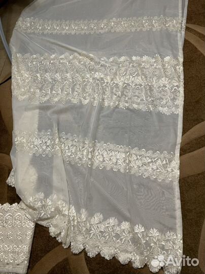 Тюль с ламбрикеном