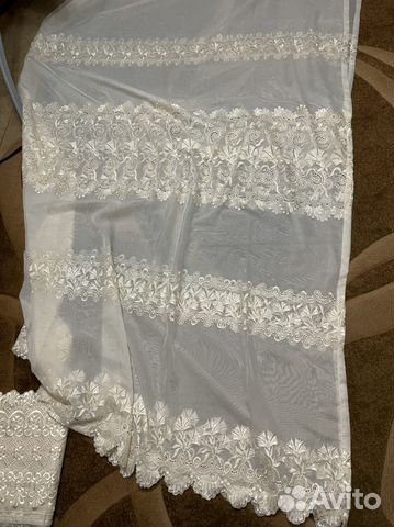 Тюль с ламбрикеном