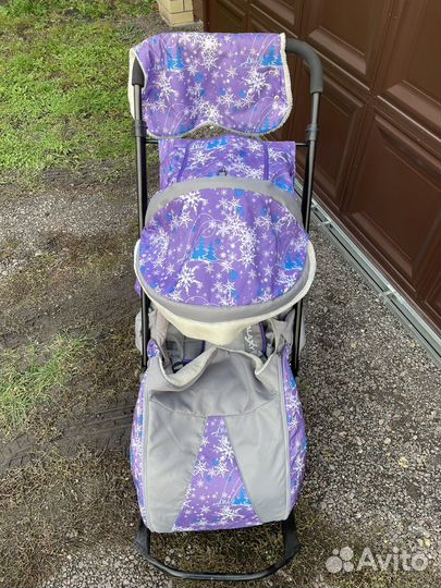 Санки коляска Nika