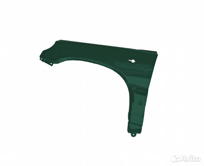 Крыло левое Chevrolet Niva цвет темно-зеленый