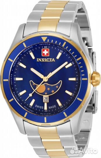 Часы Invicta Pro Diver Swiss Made Фаза Луны Новые