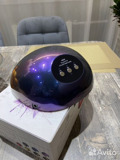 Лампа для ногтей UV/ LED и маникюрный набор