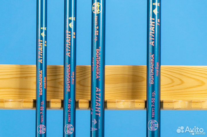 Удочки Волжанка (3-9м): Спорт, Комфорт, Атлант