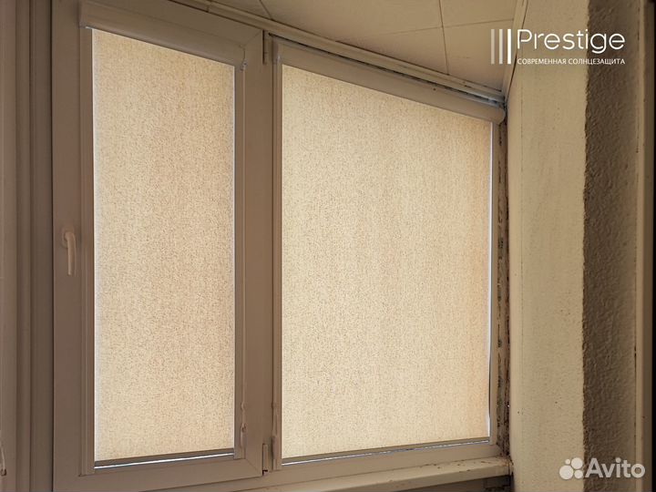 Рулонные, кассетные шторы с направляющими