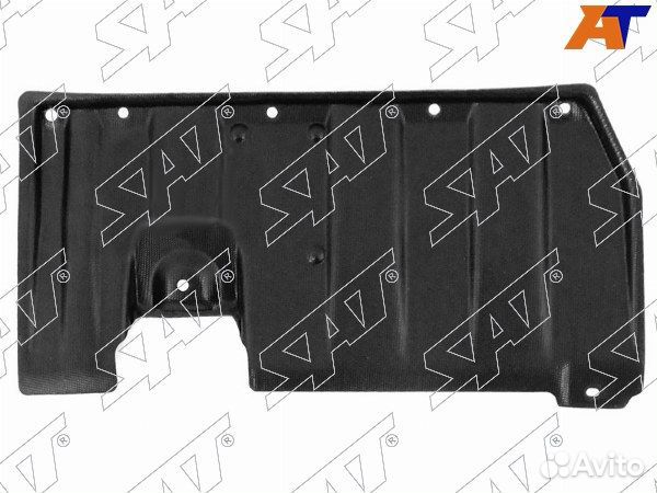 Защита двигателя mitsubishi ASX, mitsubishi ASX/RVR 10, mitsubishi outlander 13-22, mitsubishi outla