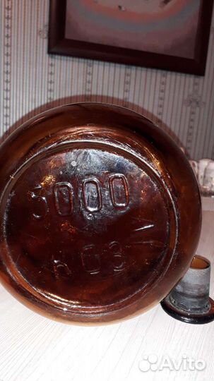 Бутыль стеклянная 5 литров