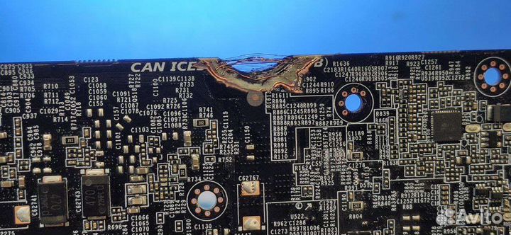 Ремонт видеокарт, замена памяти 3060 ti