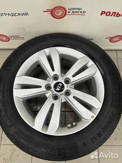 Оригинальные летние колеса R17 для Kia Sportage