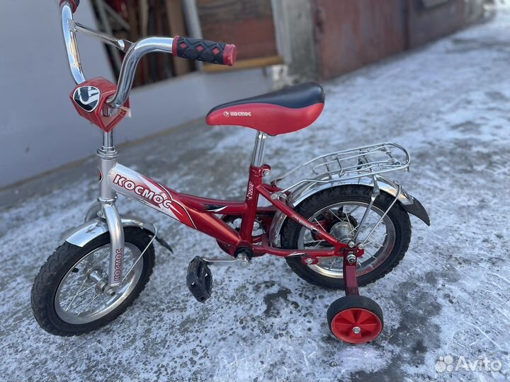 Велосипед детский с 4 колесами