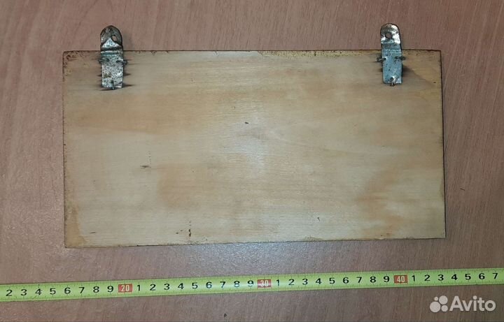 Панно, картина на дереве Зима