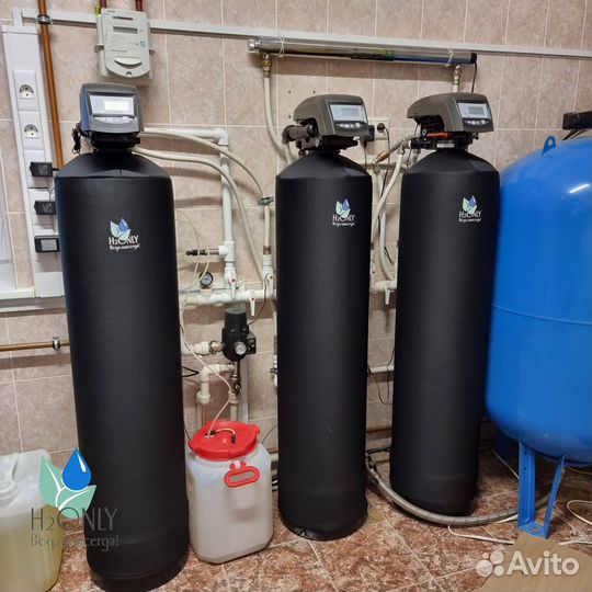 Очистка воды из скважины/Фильтрация воды в доме