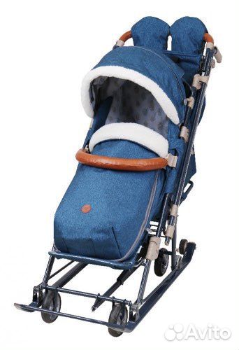 Коляска санки ника нд-7-8/3