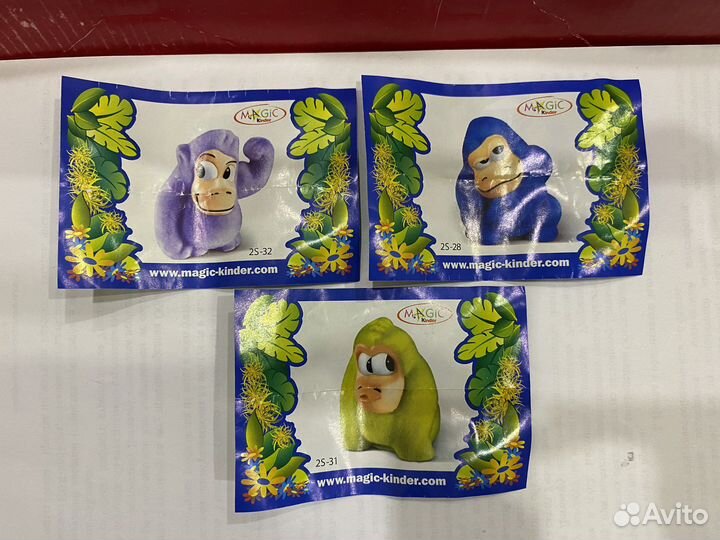 Вкладыши от киндер сюрприза