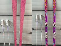 Горные Лыжи Salomon 180 см + палки