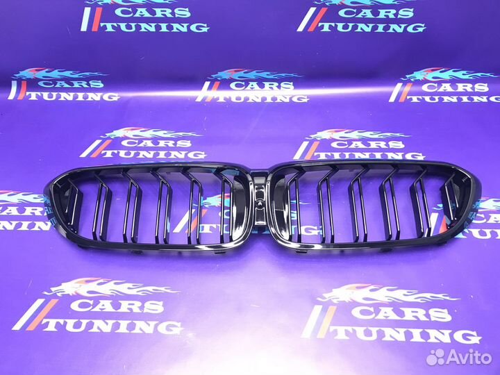 Решетка радиатора BMW G30 до рест в стиле рест LCI