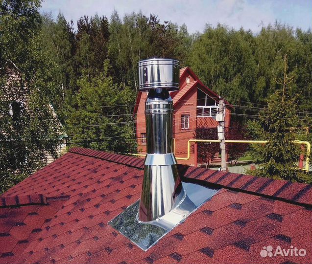 Дымоходы в ассортименте