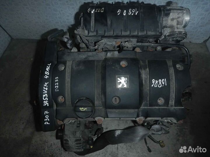 Б/У двигатель Peugeot 307 1,6i (TU5JP4)