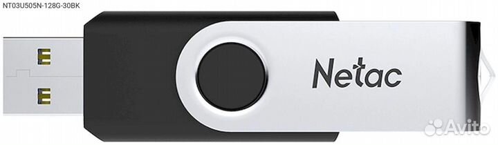 NT03U505N-128G-30BK, USB накопитель Netac U505 USB