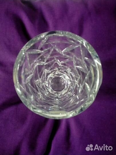 Хрустальная ваза Вlеikristаll ГДР 60-х г., новая