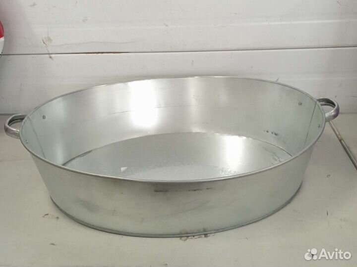 Таз овальный оцинкованный 27 л