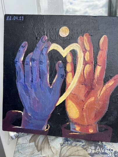 Картина на холсте акрил