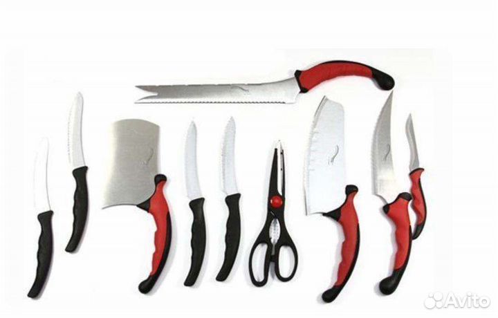 Набор кухонных ножей (новый)