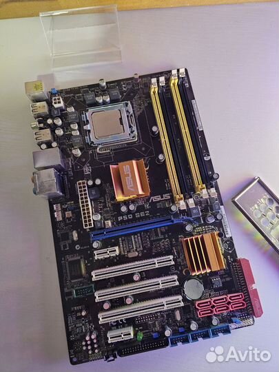 Материнская плата 775 с процессором Q8300