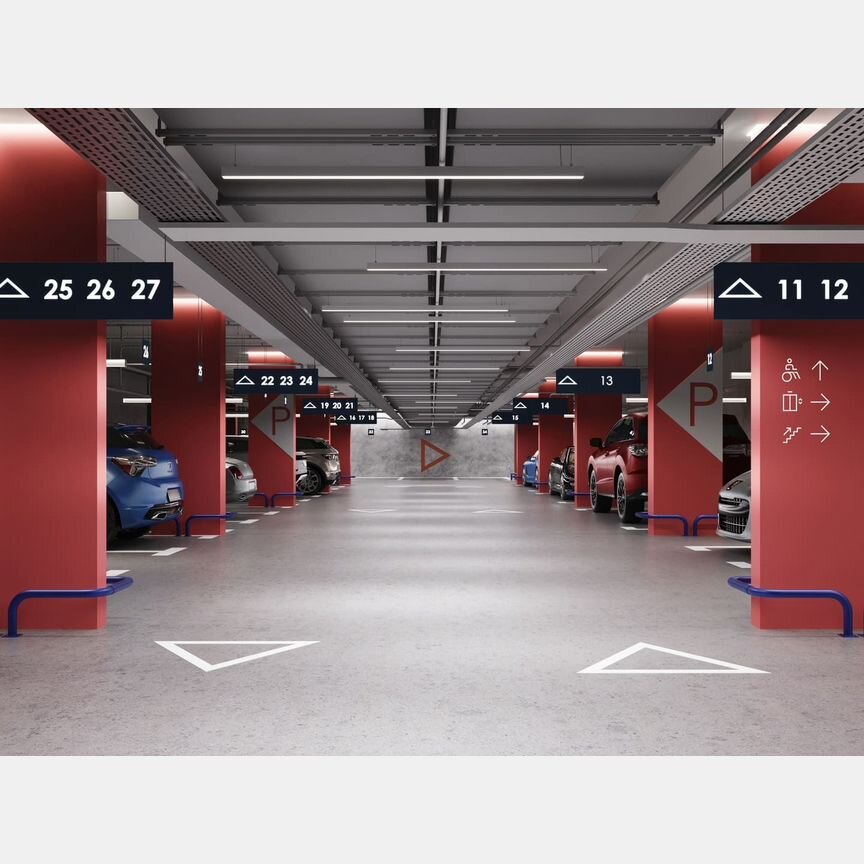 1-к. квартира, 46,4 м², 21/28 эт.