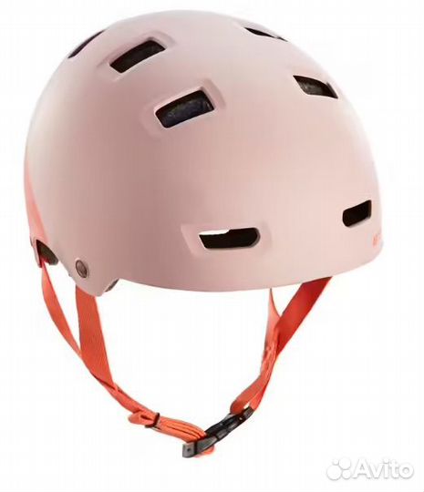 Детский велошлем teen 520 xs розовый decathlon
