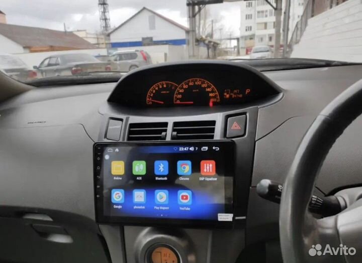 Магнитола Toyota Yaris, Vitz