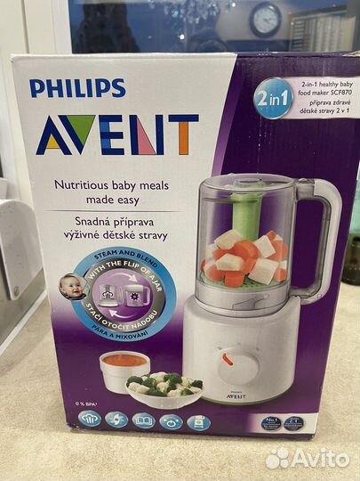 Пароварка блендер для детского питания Philips