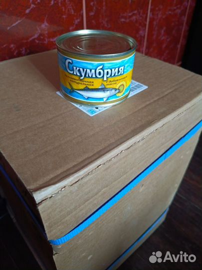 Скумбрия в масле консервы