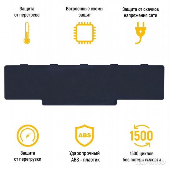 Аккумулятор TOP-AC5532 11.1V 4400mAh 49Wh для ноут