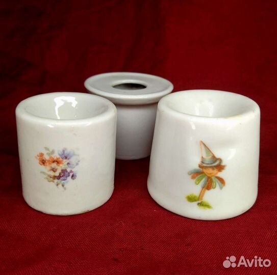 Чернильница непроливайка 1932-46гг 3шт