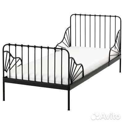 Раздвижная кровать IKEA Minnen с реечным дном