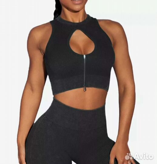 Спортивный костюм для фитнеса, костюм для йоги