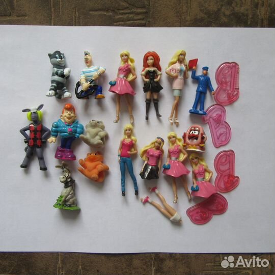 Фигурки киндер ландрин набор