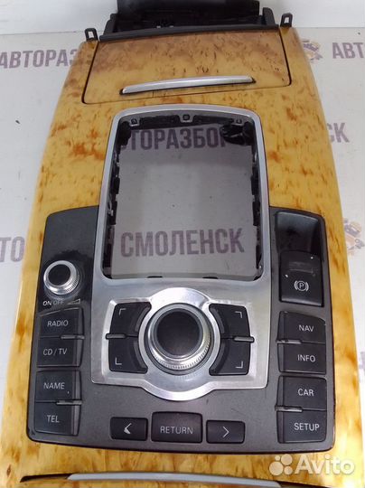 Консоль центральная Audi A6 C6 рестайлинг (2008—20
