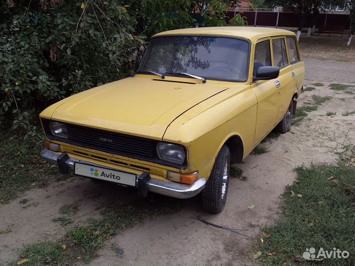 Москвич 2137 1.5 МТ, 1983, 26 358 км