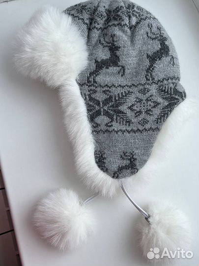 Шапка зимняя детская