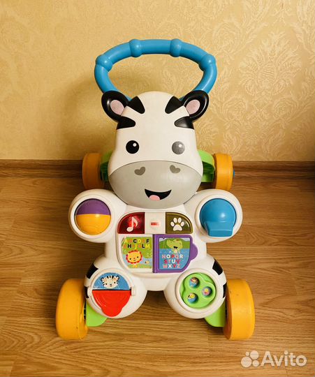 Каталка-ходунки Fisher-Price Зебра