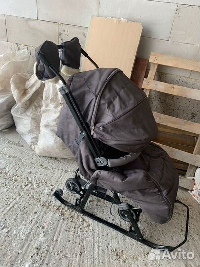 Коляска санки