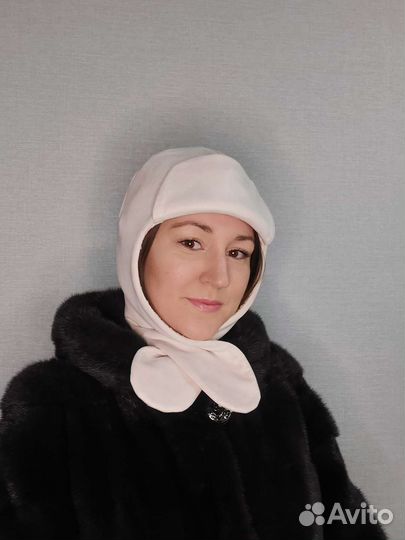 Шапка ушанка женская