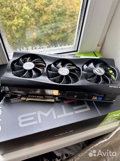 Видеокарта rtx 3070 evga ultra