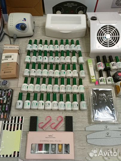 Набор для маникюра с аппаратом strong и сухожар