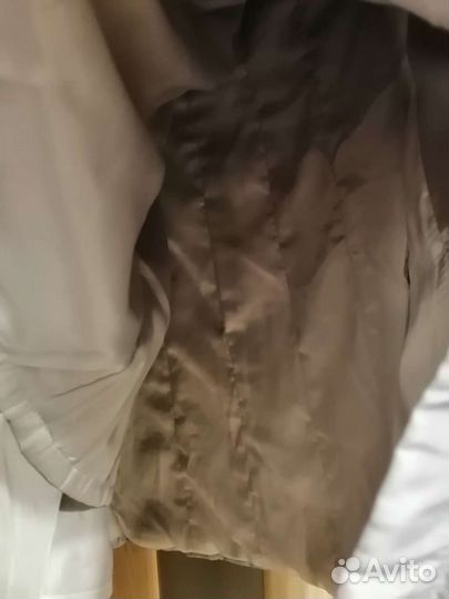 Плащ пуховик