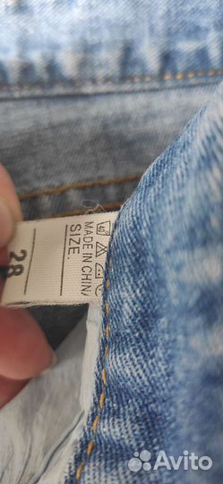 Шорты джинсовые