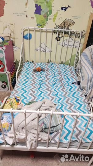 Детская кроватка IKEA раздвижная