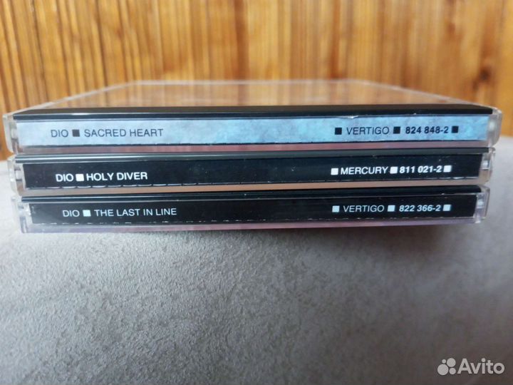 Фирменные оригинальные издания DIO 83-84 -85 на cd